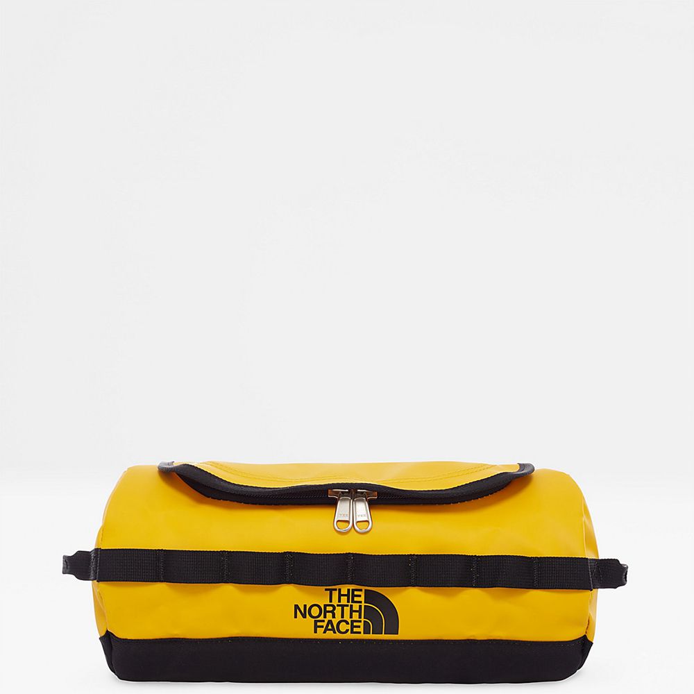 The North Face Washbag Mens Australia - The North Face Base Camp - Large Gold / Black (GCH-605731)